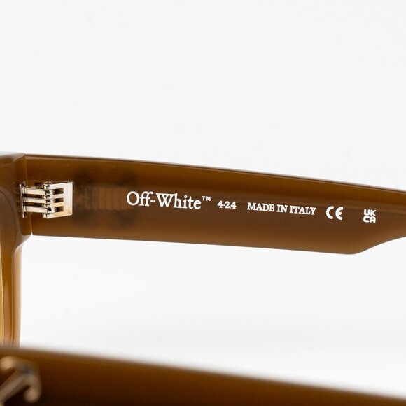 Off-White STYLE 59 Women Eyeglasses Square OERJ059 STYLE 59 7400 NEW AUTHENTIC - Picture 8 of 11